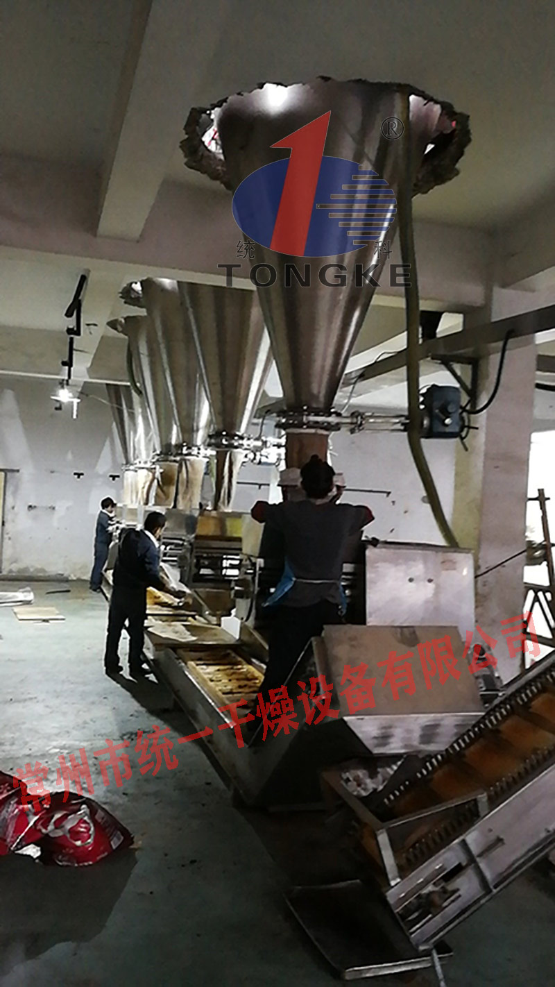 常州統(tǒng)一干燥海魚顆粒飼料生產線調試工作圓滿結束